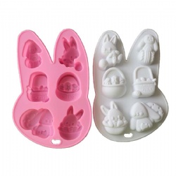 Easter Bunny Silicone Mold