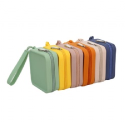 Square Silicone Makeup Bag