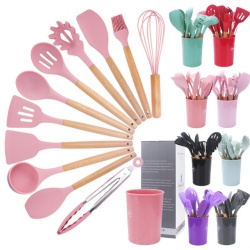 12 PCS Silicone Kitchen Utensils Set