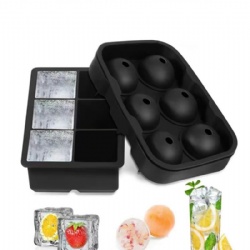 Silicone Round Square Shaped Ice Mold